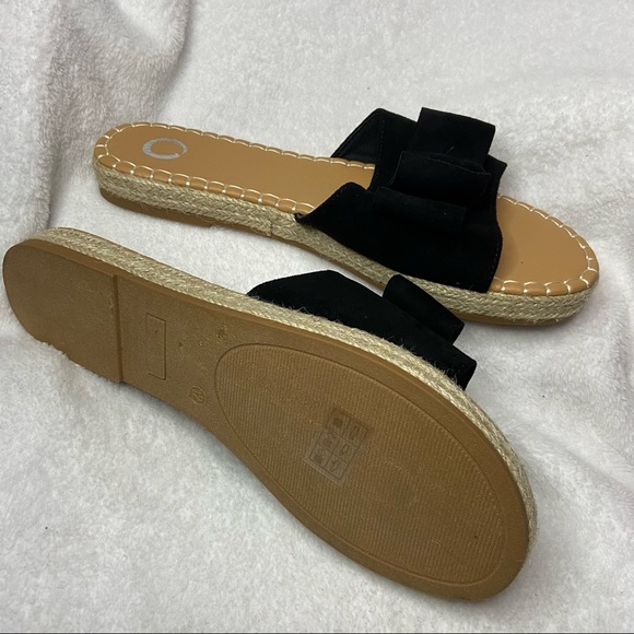 EVVA SLIDE SANDAL - BLACK - Picture 6 of 7